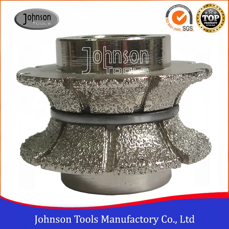 Enrutador de brocas de diamante Bullnose completo para granito