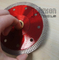 Hoja de diamante turbo sinterizada de malla ciclónica de 125 mm para baldosas de cerámica
