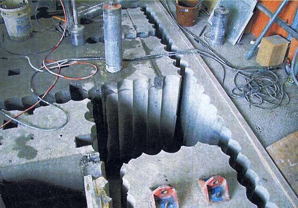 Herramientas eléctricas de 77 mm con soldadura láser de diamante para perforación en húmedo, broca para hormigón armado con segmento de malla
