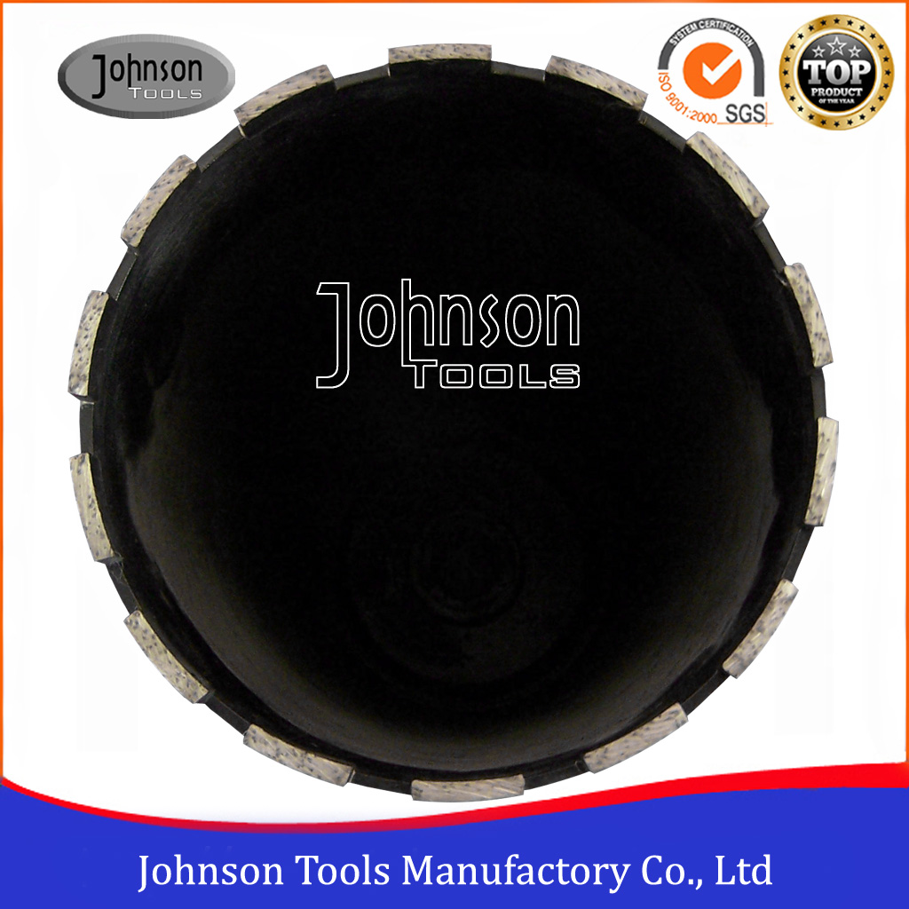 Brocas de núcleo de diamante de 150 mm con materiales de unión metálica Johnson Tools