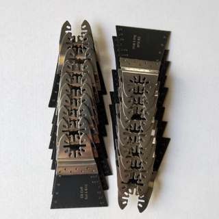 Hojas de sierra oscilante bimetálica estándar de ajuste múltiple de 65 mm de diseño personalizado para jamba de puerta