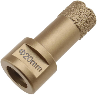 Tille de baldosas Sierra de agujero de broca de perforación de núcleo de diamante seco para mármol de cerámica de porcelana