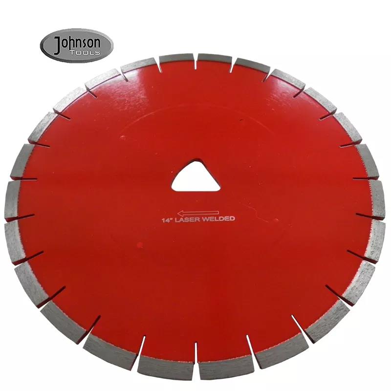 14 "Entrada temprana Corte de diamante de corte de hormigón verde