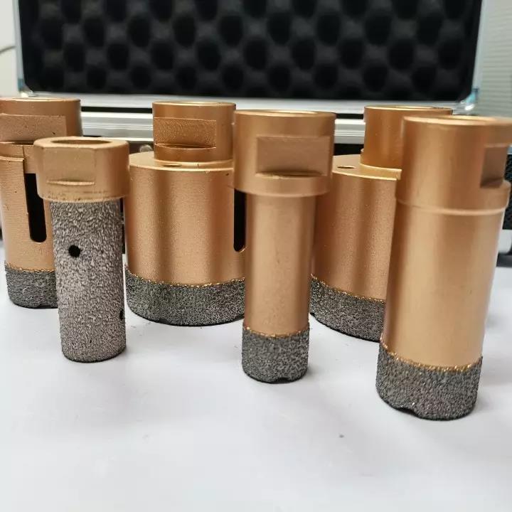 Venta caliente Venta redonda Vacuú al vacío Diamante de diamante Diamante Tile Core Broad Bit Bit Bit