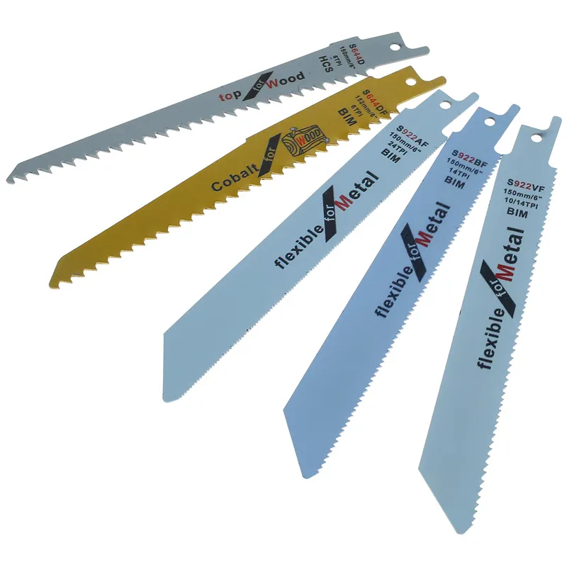 Corte de acero inoxidable de corte rápido 9 "-12 " Bi-metal recto recto cuchillas de sierra