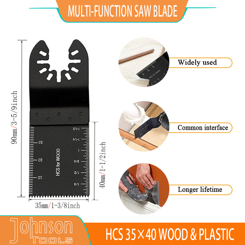 Herramientas de carpintería universal de 35 mm Multi-ajuste de múltiples múltiples sierra oscilante Cortador de madera DIY