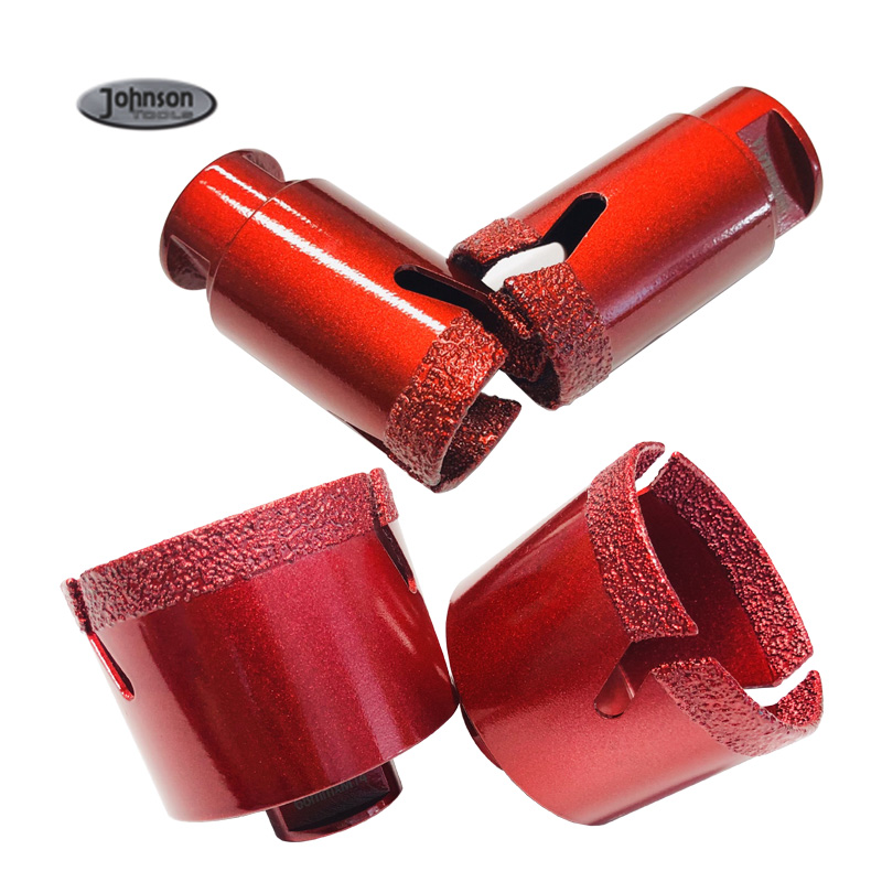 Johnson Tools OEM/ODM Diamond Tile Core Bit Set Stone Vacuum Hole Breed Sierra para porcelana